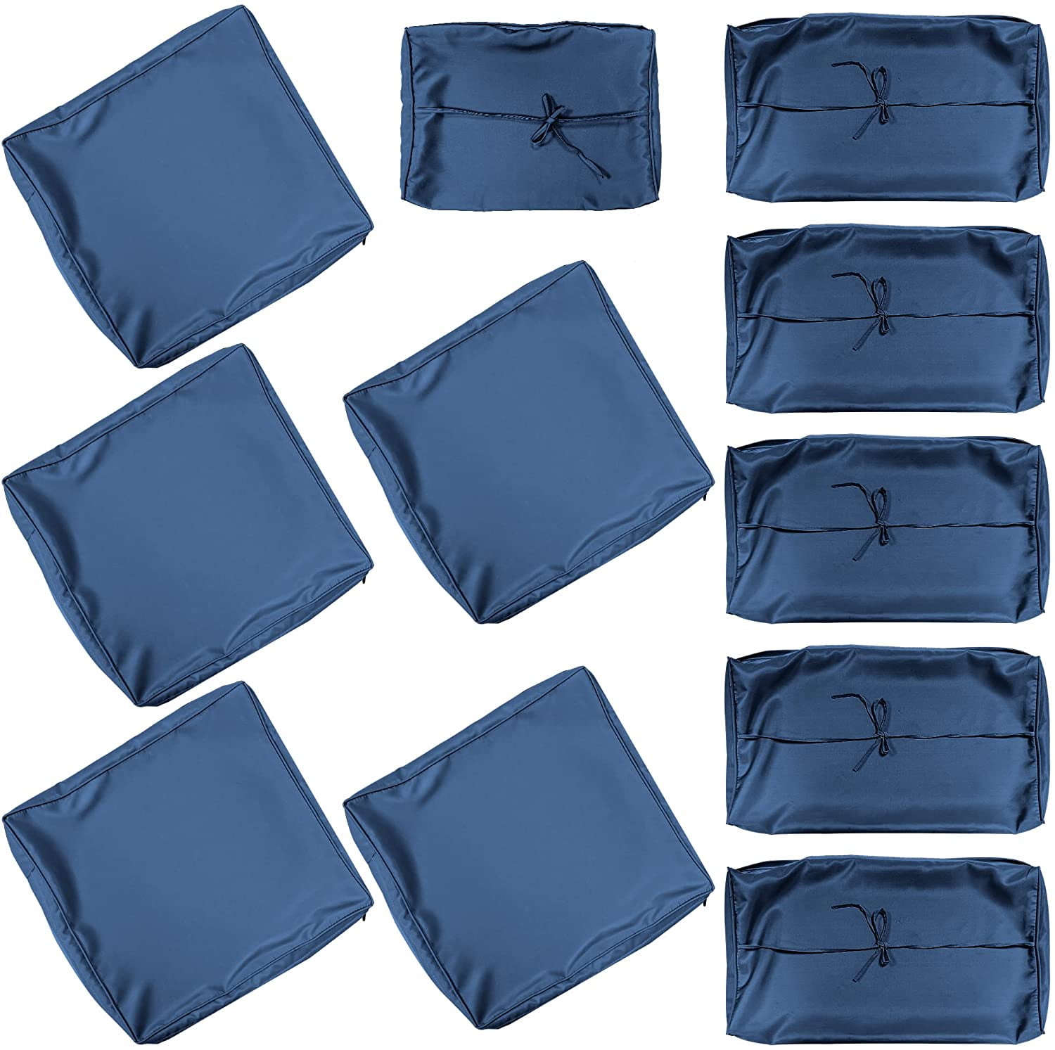 Gotland 11pcs Resistant Outdoor Patio Cushion Cover Set, Washable
