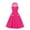 Hot Pink-01, variant on STETMN Women's Vintage Polka Audrey Dress 1950s Halter Retro Cocktail Dress
