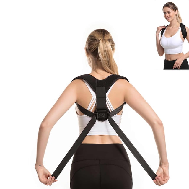Corrector De Postura Ajustable, Transpirable, Enderezador De Espalda, Elástico, Corrector De Hombros, Para El Hogar, Espalda, Hombro, Postura, Entrenamiento, Hombres, Mujeres sonducket HA013458-00