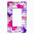 thumbnail image 5 of Metal Light Switch Plate Outlet Cover (Butterfly Rose Rink), 5 of 13
