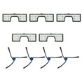 thumbnail image 1 of 5x Filtro + 4x Cepillo Lateral Compatible con Samsung Navibot Sr8751, Sr8752,sr8759, 1 of 5