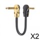 thumbnail image 1 of Cable de conexión,Cable de conexión para guitarra eléctrica Accesorio en ángulo recto,Cable de conexión para guitarra Cable para pedal de efectos de guitarra,Cables de conexión para, 1 of 10