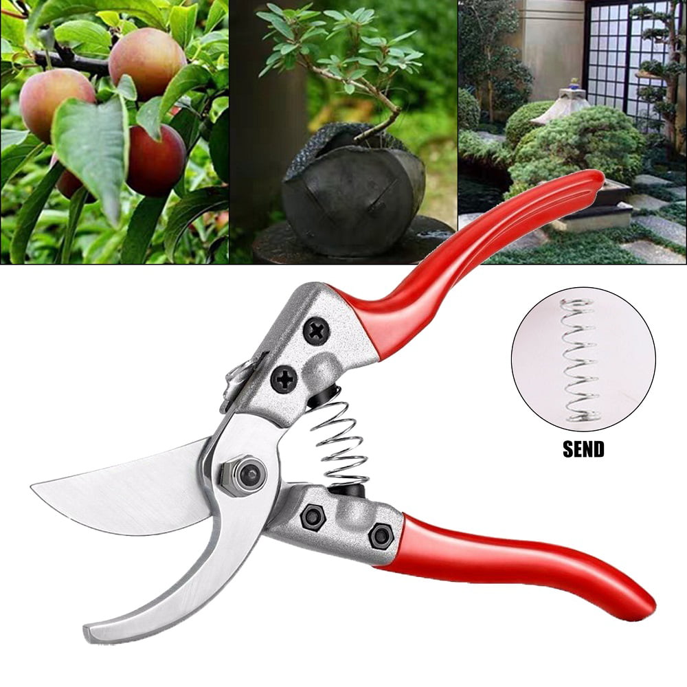 2 X Top Grower Stainless Steel Precision Garden Scissors Trimming Pruning Shears