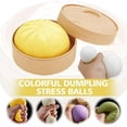 thumbnail image 3 of 4 Pcs Easter Basket Stuffers for Kids Toddlers, Steamed Bun Squishies Stress Ball Sensory Toys, Valentine's Day Gifts Stocking Stuffers Party Favors, 3 of 8