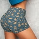 thumbnail image 4 of Fotbe French Bulldog Yoga Shorts Sin Costuras – Shorts Deportivos de Cintura Alta para Mujer, Elásticos para Gimnasio, Yoga, Running o Ciclismo-Small, 4 of 8