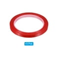 thumbnail image 3 of 5/16" x 72 Yards Whiteboard Tape, 5 Pack Thin Dry Erase Tape, Red, 3 of 6