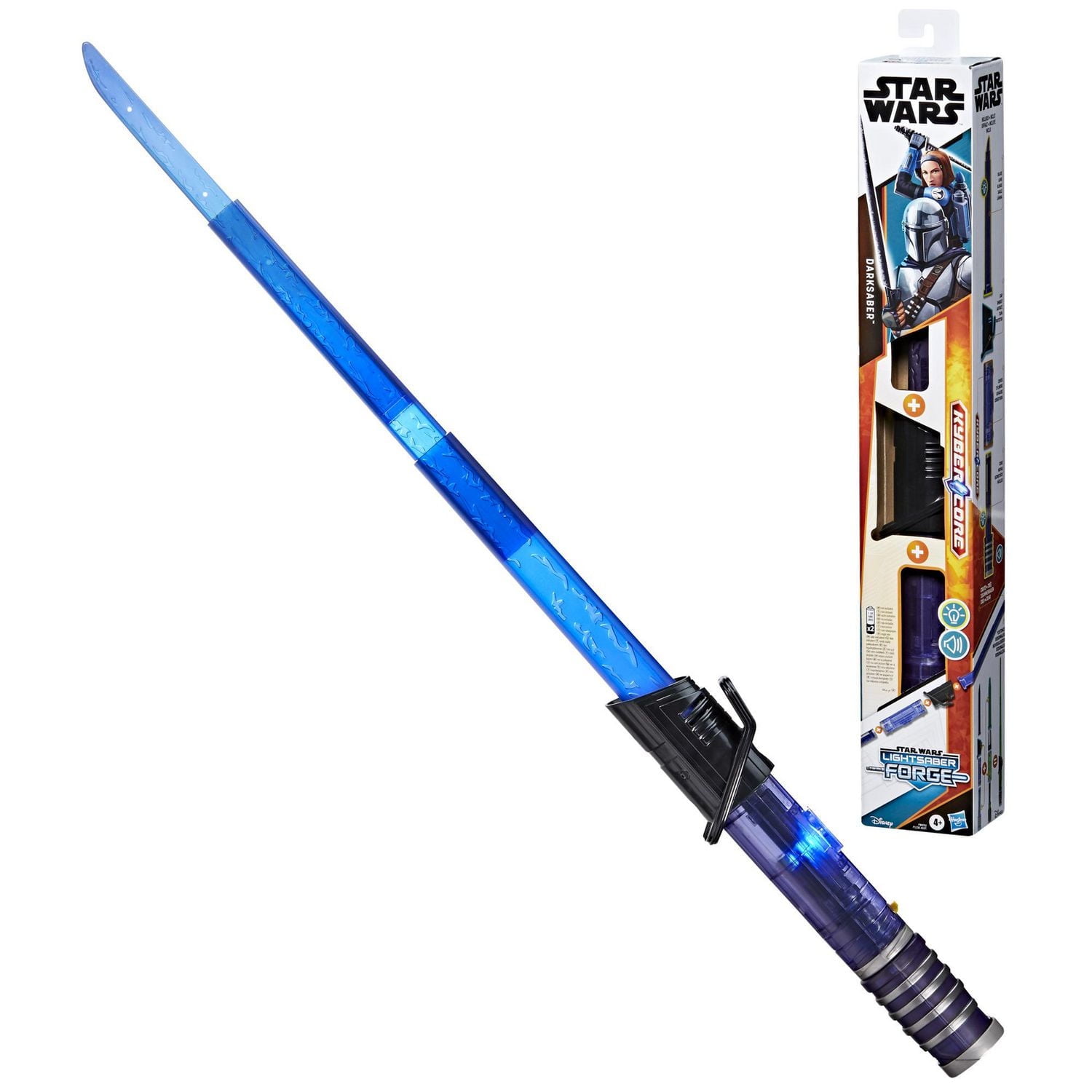 Star Wars Lightsaber Forge Kyber Core Sabre noir sabre laser électronique