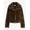 thumbnail image 5 of Sofia by Sofia Vergara Women's and Women's Plus Size Faux Fur Chubby Jacket, Sizes XS-4X, 5 of 5
