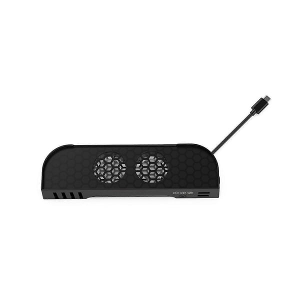 Game Accessories Cooling Fan High Efficient Coolers Systems With LED Light Charging Plug for NS 2 Game Machine