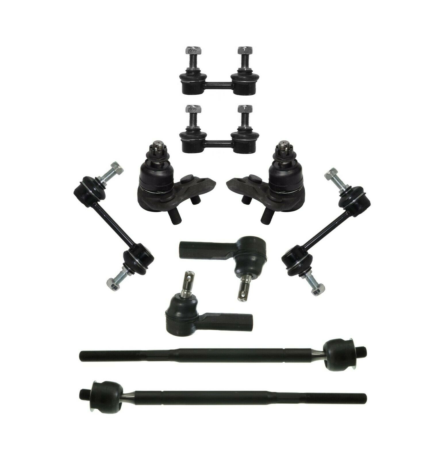 4-Piece Rear Steering & Suspension Kit For Ford/Lincoln - Sway Bar Links & Tie Rods 13 thumbnail image