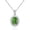 TZ-16, variant on Silver Plated Necklace for Women - Square Cut Cubic Zirconia Teardrop Pendant - 16-20in Electroplated Copper Cross Chain - Elegant Jewelry Gift for Birthday Anniversary Date Night