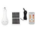 thumbnail image 1 of Bombilla solar LED de 9 W, luz blanca positiva de 5 velocidades, sensible a la luz, luz de emergencia, bombilla inteligente para acampar al aire libre., 1 of 14