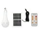 thumbnail image 1 of Bombilla solar LED de 9 W, luz blanca positiva de 5 velocidades, sensible a la luz, luz de emergencia, bombilla inteligente para acampar al aire libre., 1 of 14