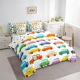thumbnail image 3 of Castle Fairy Teens Kawaii Colorful Car Bedding Comforter Set,Cartoon Queen Bedding Sets, 3 of 8