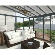 Palram - Canopia SanRemo 13 x 14 Patio Enclosure - Gray/Clear