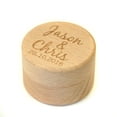 thumbnail image 5 of Wedding Wood Ring Box, 5 of 7