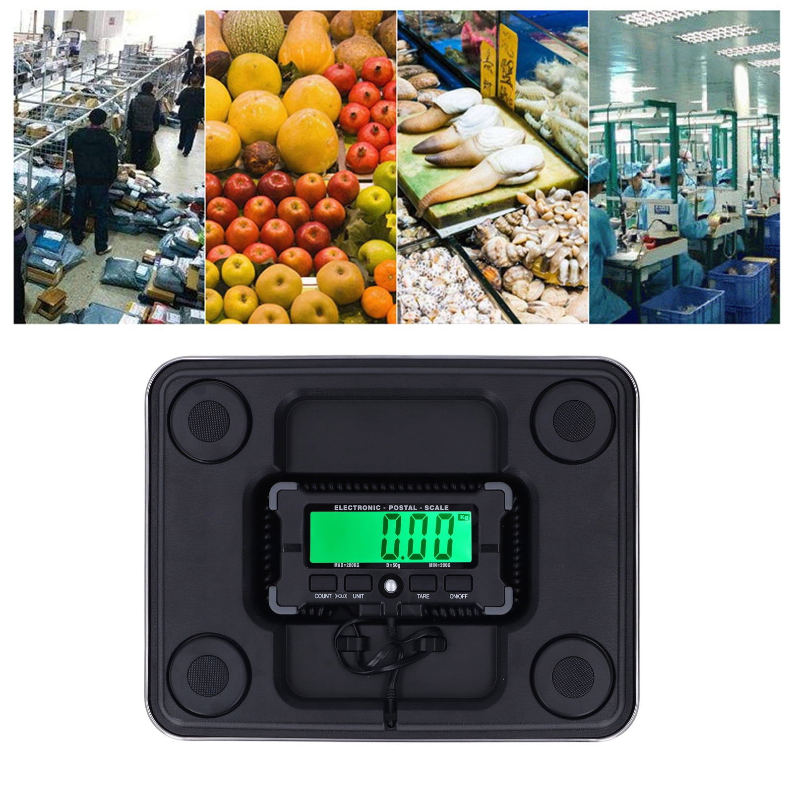 LYUMO Shipping Scale,Heavy Duty Postal Scale Accuracy Stainless Steel