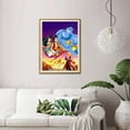 thumbnail image 2 of DIY 5D Diamond Painting by Number Kits,Princess Jasmine Crystal Rhinestone Diamond Embroidery Paintings Pictures Arts Craft for Home Wall Decor (12x16inch), 2 of 5