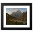 thumbnail image 2 of Jakob Christoph Miville 18x15 Black Modern Framed Museum Art Print Titled - View of the Bristenstock Close to Altdorf (1821-1824), 2 of 5