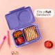 thumbnail image 3 of Omie OmieBox UP Bento Box para niños, lonchera aislada, tarro térmico de alimentos aislado al vacío a prueba de fugas, bolsa de hielo más fría, 2, 3 of 9