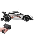thumbnail image 4 of Carro De Control Remoto, TraccióN En Las Cuatro Ruedas Coches Drift Rc con Motor De Alta Potencia, Alta Velocidad VehíCulo De Carreras De Juguetes A La Deriva InaláMbrico para Ni?Os y Ni?As(Plata) EOTVIA NO, 4 of 5