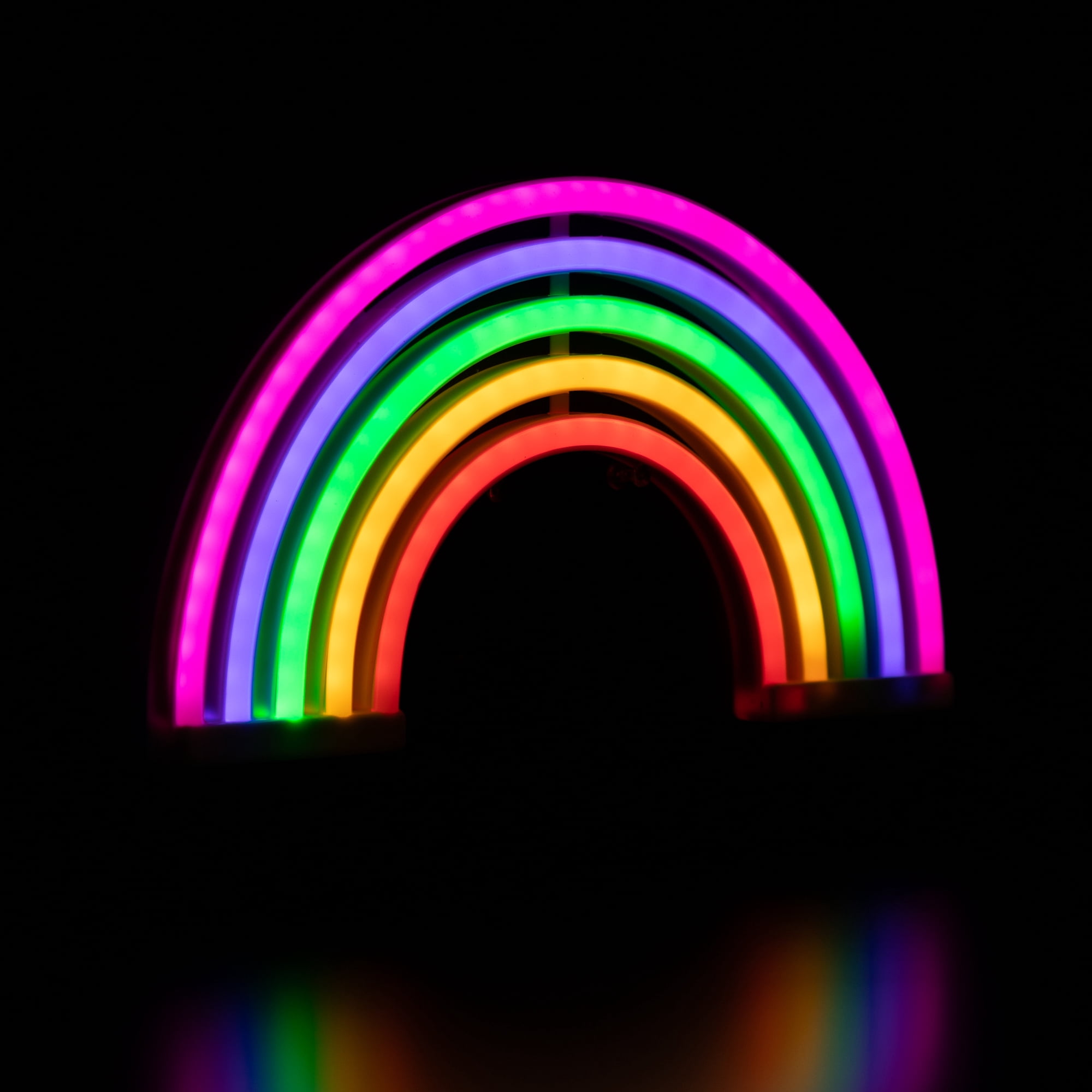 Northlight LED  Rainbow Neon Lighted Wall Art - 12"  - Mutlticolor