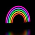thumbnail image 5 of Northlight LED  Rainbow Neon Lighted Wall Art - 12"  - Mutlticolor, 5 of 7
