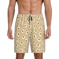 thumbnail image 1 of Kdxio Ensemble de Pyjama Respirant pour Hommes avec Imprimé de Fleurs et Poches - Petit, 1 of 6
