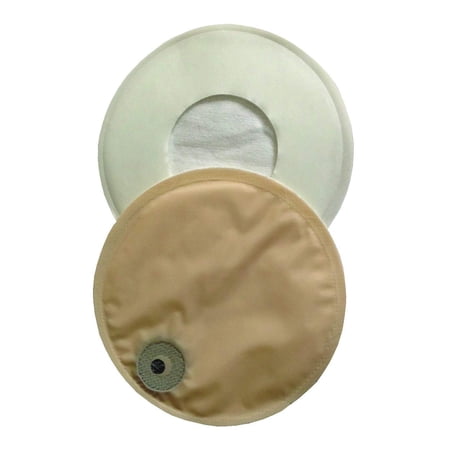 Stoma Cap, with Acrylic Tape Collar, 3/4in to 2in