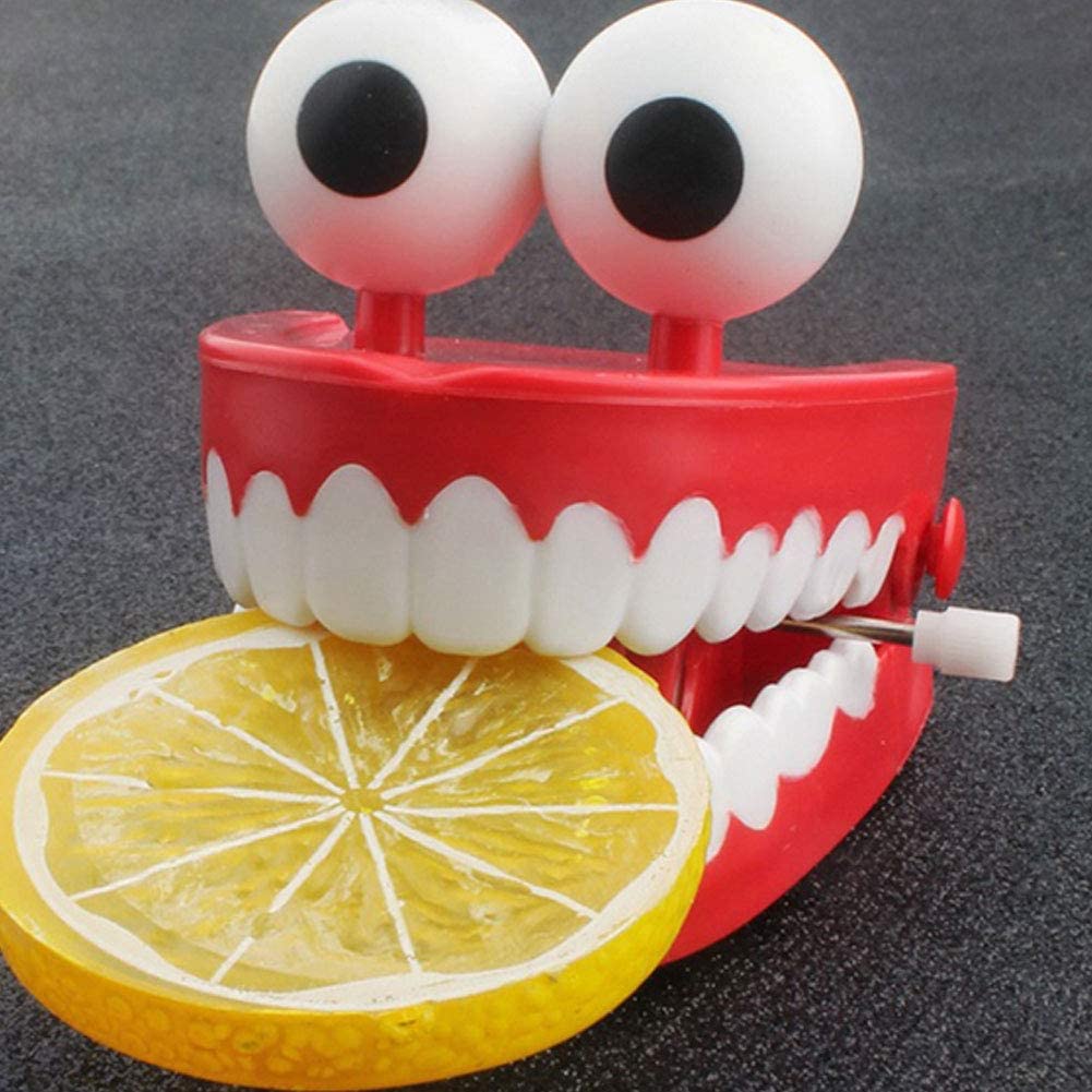 Halloween gag gifts for kids #2: Blue Panda Comping Teeth- Classic Halloween Gifts