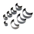 thumbnail image 1 of Leather Die Cutter, 8Pcs Leather Mould High Carbon Steel Wide Application  For DIY, 1 of 8