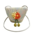 thumbnail image 4 of Nvzi Bolso de hombro tejido, bolso de mano tejido y bolso de cosméticos, bolso de mano tejido elegante para playa de verano, 9,44 x 2,75 x 6,29 pulgadas, beige, 4 of 4