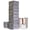 Gray, variant on GoSports Toppling Tower - Giant Wooden Stacking Game- Stacks Up to 5 ft - Brown Wood Stain