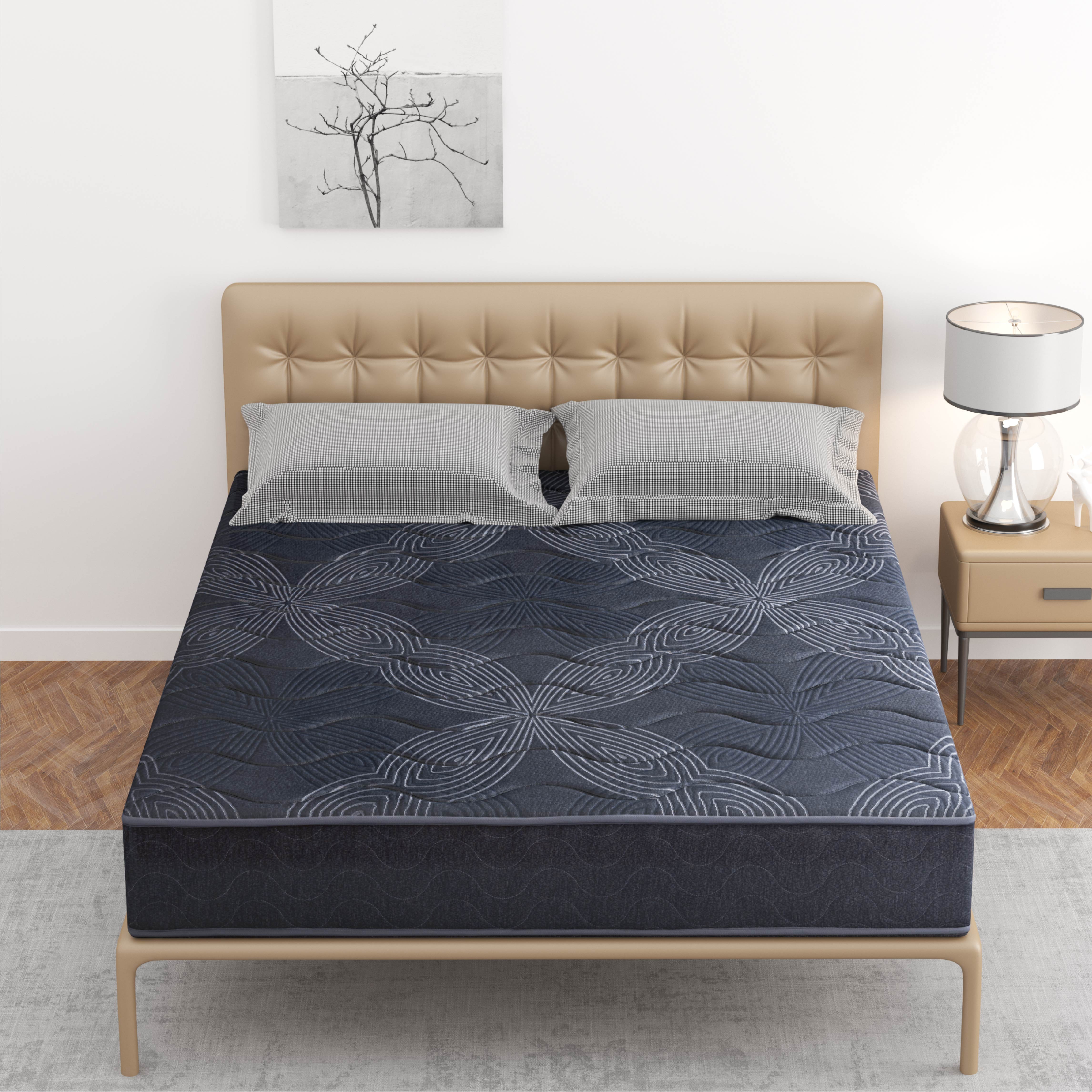 EGO 9 Inch Gel Memory Foam Hybrid Mattress, Full Mattress in a Box