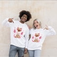thumbnail image 4 of Faith Love Hope Goldendoodle Breast Cancer Awareness Survivor Sweatshirt Unisex Merch Doodle Dog Lover Gifts Idea - 02017, 4 of 6