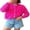 Rose Red, variant on Gupgi Women's Knit Cardigan Solid Color Crewneck Long Sleeve Button Down Sweater Soft Lightweight Ribbed Coat Tops