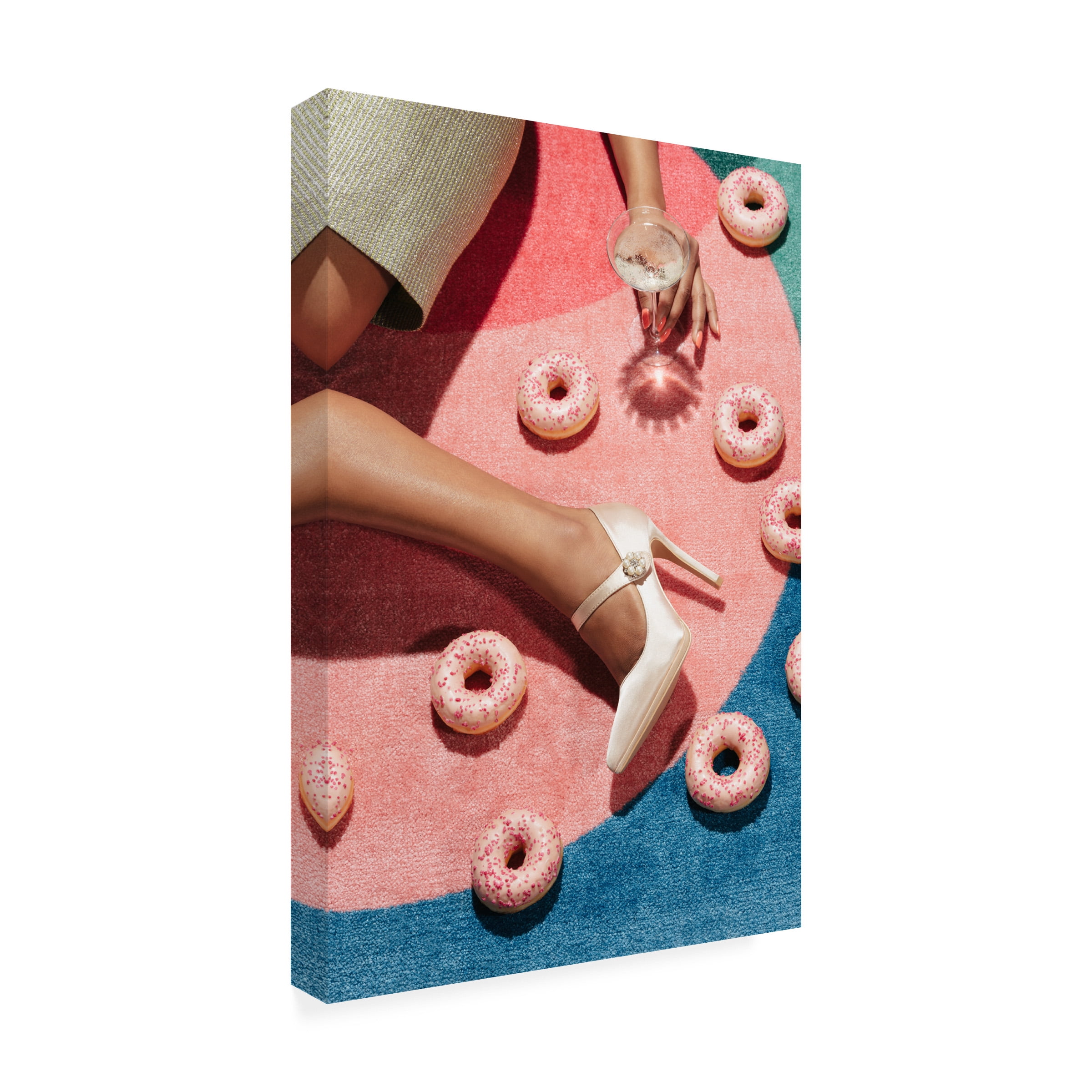 1x Studio III 'Pink Picnic 02' Canvas Art
