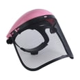 thumbnail image 4 of Forestry Face Guards Adjustable with Steel Wire Mesh Versatile Protective Pink, 4 of 8