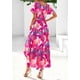 thumbnail image 2 of Vestido Maxi PRETTYGARDEN Boho Mujer Verano 2025 Estampado Floral, 2 of 8