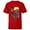 Red, variant on Deadpool Family Space Squad Distressed Comic Art- Short Sleeve T-Shirt for Kids - Customized-Red