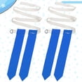 thumbnail image 1 of UPGRATOR 2pcs Football Waist Flag Blue PVC Holds Flags for Capture the Flag, 1 of 8