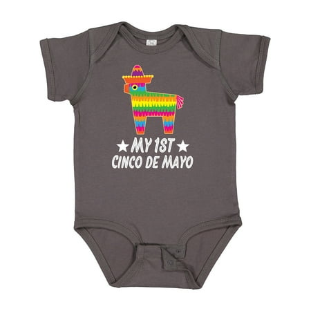 

Inktastic 1st Cinco De Mayo Pinata Gift Baby Boy or Baby Girl Bodysuit