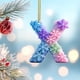 thumbnail image 5 of Colgante de árbol de Navidad con copo de nieve de acrílico | Adorno navideño 2D para mochila, espejo retrovisor del coche y decoración del hogar | Accesorio de decoración festiva, 5 of 6