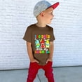 thumbnail image 6 of Coerni 100 Days Of School Letter Graphic Shirt for Toddler Boys Girls, Kids Happy 100th Day School Soft Cotton Tee Tops, 6 of 8