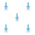 thumbnail image 2 of maskred 1/2/3/5 Brosse à Huile Intégrée Barbecue Cuisson Brosse en Nylon Barbecue Réutilisable Huile Bleu 5PCS, 2 of 6