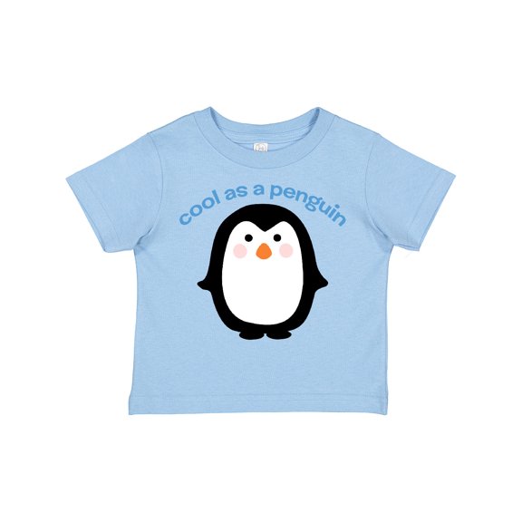 Inktastic Cool As a Penguin Boys or Girls Toddler T-Shirt