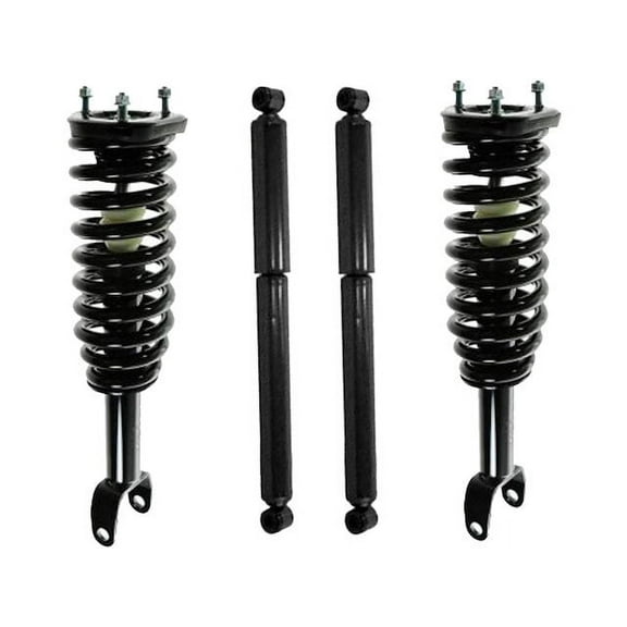 Front and Rear Suspension Strut and Shock Absorber Assembly Kit - Compatible with 2005 - 2009 Dodge Dakota 2006 2007 2008