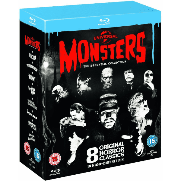 Universal Monsters: The Essential Collection [Blu-Ray Box Set
