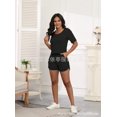 thumbnail image 1 of Traje deportivo informal de primavera y verano 2024 para hombre, nuevo, con hilo de rosca suave, tejido acanalado, manga corta, pantalones cortos, 1 of 3