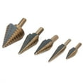 thumbnail image 4 of Broca para metal larga vida útil Broca escalonada Alta resistencia Alta tenacidad para placa a prueba de humedad para hierro fino para aleación de aluminio para acero inoxidable ANGGREK Otros, 4 of 8